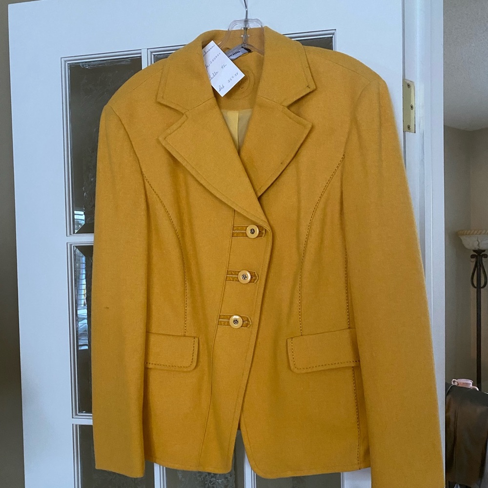 Mustard colour jacket